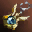 Angry Bunny Earring - 30-day limited period (event)
