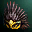 Shadow Item - Refined Black Feather Mask - Firework