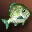 Small Pudgy Green Fish - Upper Grade