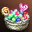 White Day Candy Basket