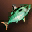 Small Nimble Green Fish - Upper Grade