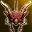 Red Flare Valakas Hair Accessory